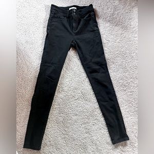 Women/Juniors BKE black skinny jeans